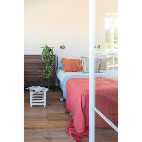 כיסוי מיטה - קורל - עיצוב בסגנון מרוקאי
