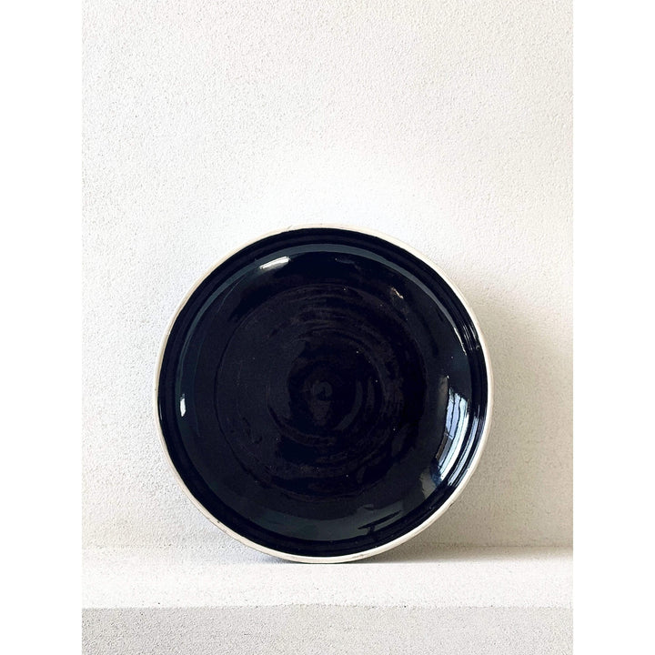 צלחת נורדין שחורה - עיצוב בסגנון מרוקאי